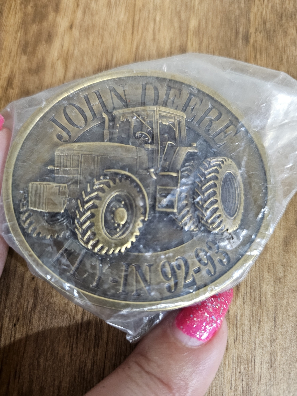 Collectible John Deere Belt Buckles - Picture 3 of 5
